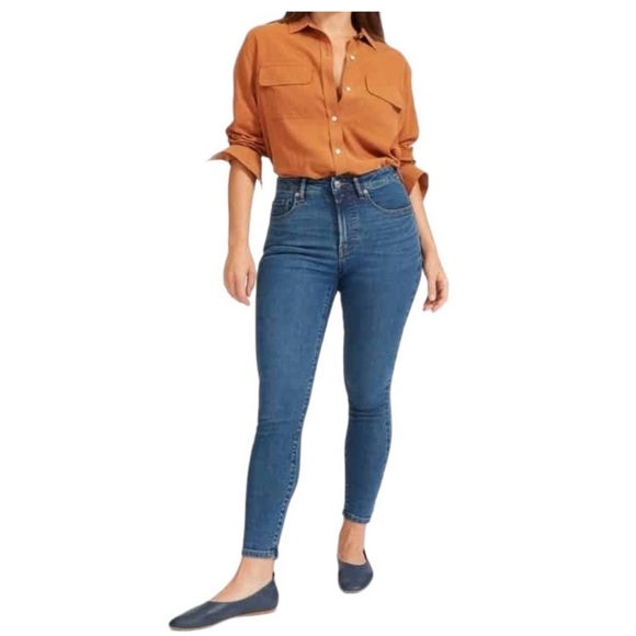 Everlane Denim - Everlane High Rise Ankle Jeans